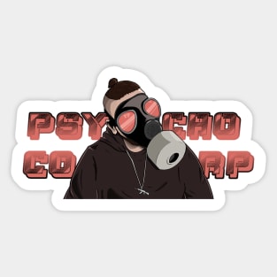 GTA RP Basta Psycho Gaz Mask Sticker